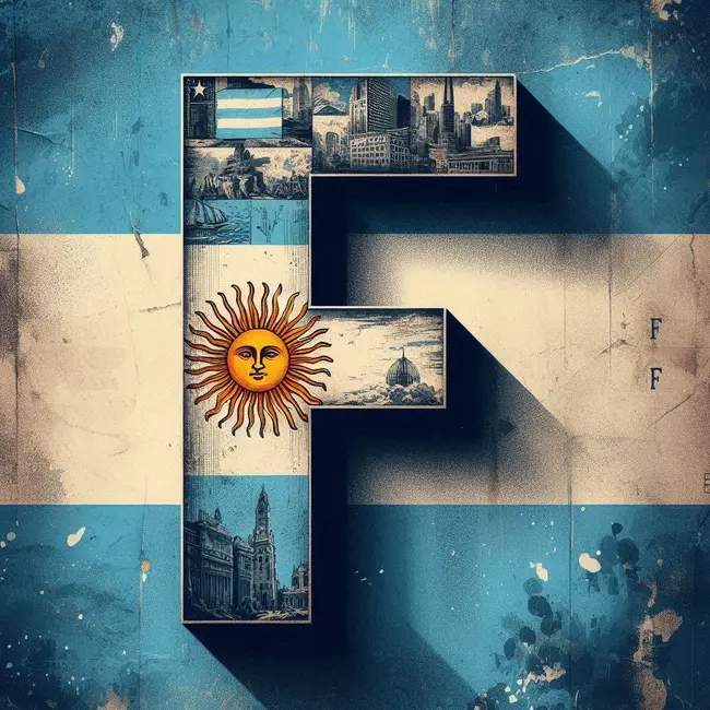 argentinian letter argentine-accent-f